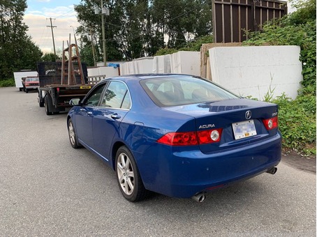 Back on market 2005 Acura TSX Blue City Sky